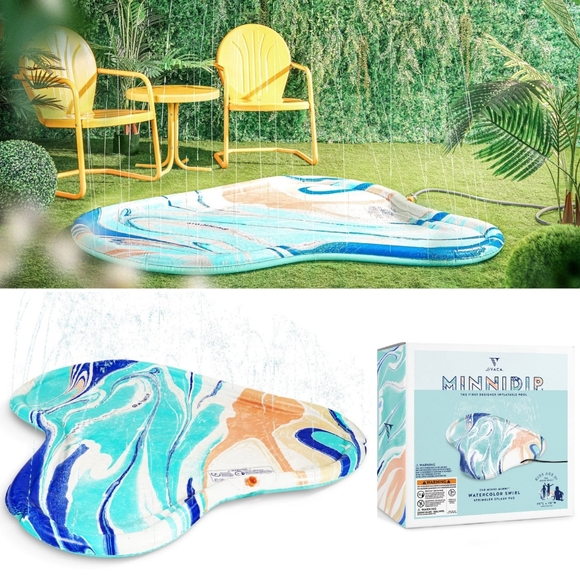 La Vaca Other - 🆕️ Sprinkler Splash Pad Watercoloer Swirl